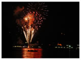 Fireworks on the Gardalake